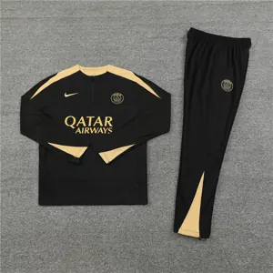 24-25 PSG Player Long Sleeve Training Suit Football Shirts 1