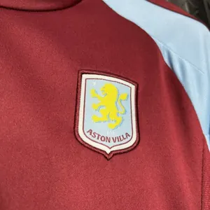 24-25 Aston Villa Home Kid Kits Youth Apparels Football AAAAJersey Yupoo 1