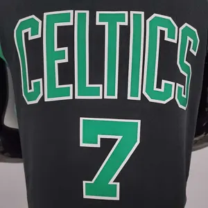 BROWN#7 Celtics White Jordan theme black 3