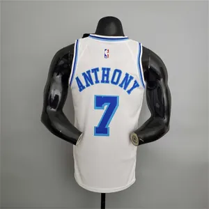 Lakers Anthony#7 Latin Night (High Head) White 2