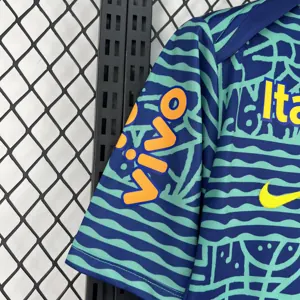 2024 Brazil Mens Pre-Match Kit Football Retro T-Shirt AAAAJersey Supply Yupoo 9 2