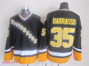 Pittsburgh Penguins retro ice hockey jersey M-3XL 匹兹堡企鹅队复古冰球服 5
