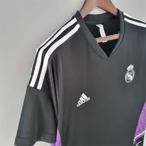 22-23 Real Madrid training suit blackpurple border 7