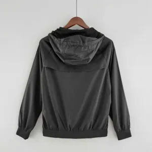 22-23 Barcelona black Windbreaker 6