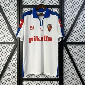 2004 Zaragoza Home Retro Kit Vintage Shirt Soccer AAAAJersey Yupoo