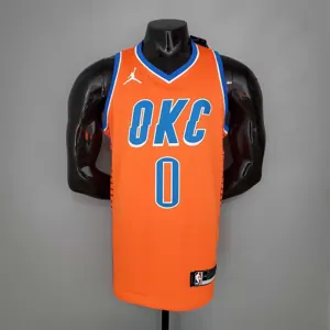 WESTBROOK#0 Thunder Jordan Orange