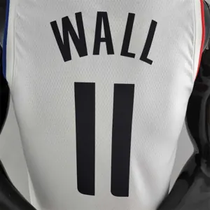 WALL#11 Los Angeles Clippers White NBA jersey 2
