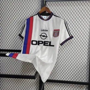 96-98 Bayern Munich Away Retro Kit Vintage Shirt Football AAAAJersey Supplier 5