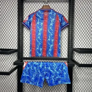 24-25 Crystal Palace Home Kid Kits Youth Apparels Sport AAAAJersey Yupoo 7