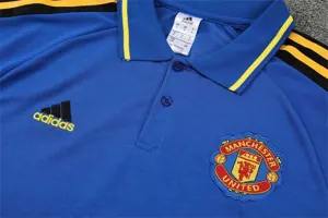 Manchester United Polo color blue 4
