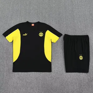 25-26 Dortmund Black&Yellow Training Kits Football Tracksuits 1