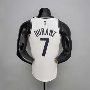 75th Anniversary DURANT#7 Nets White 7
