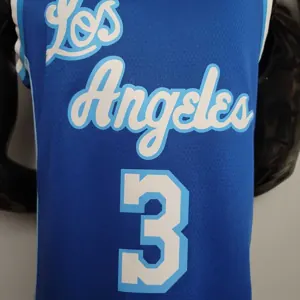 Retro night DAVIS #3 Lakers blue 5