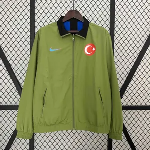 2024 Turkey Trench Coat Reversible Windbreaker Double-Sides Jacket Soccer AAAAJersey Yupoo 3