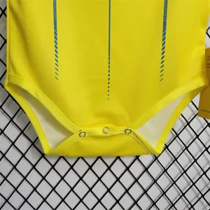 23-24 Baby Al Nassr FC Home Size 9-12 Football Shirt 3