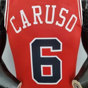 75th Anniversary CARUSO#6 Bulls Red 6