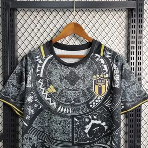 2024 Italy Black Special Edition Size S-XXL Soccer Jerseys 4