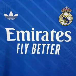 25-26 Real Madrid Third Away Kit Football T-Shirt Soccer Long Sleeve AAAAJersey Supply Yupoo 1