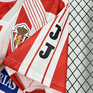 94-95 Sporting de Gijón Home Retro Kit Vintage Shirt AAAAJersey Supply Yupoo 5