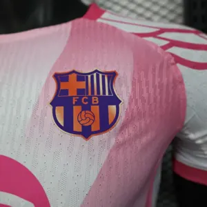 25-26 Barcelona Special Edition Pink Kit Player Version Sino Shirt AAAAJersey Dropship Yupoo 2