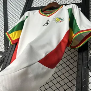 2002 Senegal Home Retro Kit Vintage Shirt AAAAJersey Wholesale Yupoo 5