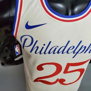 2020 Philadelphia 76ers SIMMONS#25 City Limited Edition Beige 2