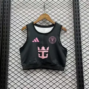25-26 Inter Miami Away Women Yoga Vest Kit Soccer T-Shirt AAAAJersey Supply Yupoo