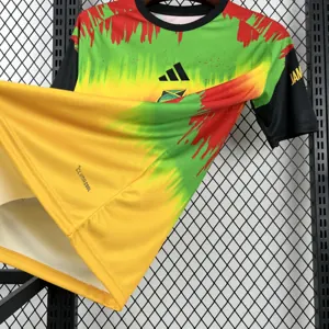 2026 World Cup Jamaica Bob Pre Match Soccer Shirt Fan Version 1