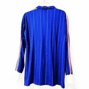 80-82 France Home Retro Kit Long Sleeve Shirt Jersey Supplier Yupoo 1