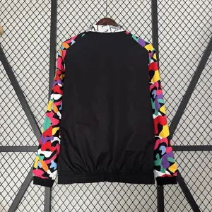 23-24 Manchester United Reversible Windbreaker Black&White Double-Sides Jacket Best Jerseys Yup 2