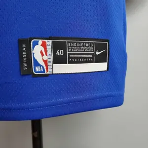 Tram version WIGGINS#22 Golden State Warriors blue 5