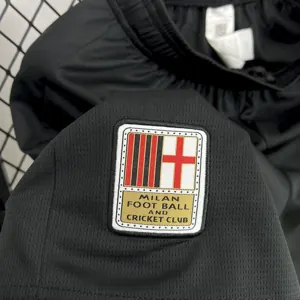 24-25 AC Milan 125th Anniversary Edition Black Shorts Football Trousers Soccer AAAAJersey Yupoo 2