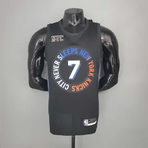 2021 ANTHONY#7 Knicks City Edition Black