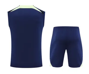 2022 Brazil vest Training Jersey blue 8
