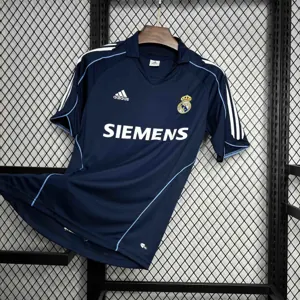 05-06 Real Madrid Away Retro Kit Vintage Shirt Sport AAAAJersey Yupoo 4
