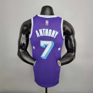 2022 75th Anniversary Anthony #7 Lakers City Edition Purple 1