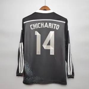 14-15 Real Madrid third away long sleeve 5