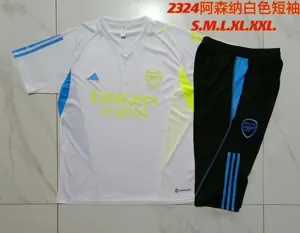 23-24 Arsenal Short Sleeve Training Suit Yupoo 1