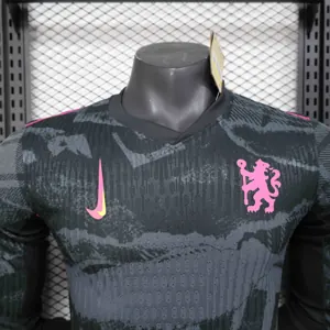 24-25 Chelsea Third Kit Long Sleeve Player Version Shirt AAAAJersey Supplier Yupoo 1