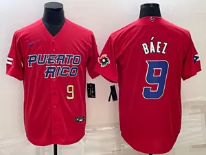 Puerto Rico 2023 World Cup Baseball Jerseys 36
