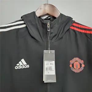 20-21 Manchester United black windbreaker 5