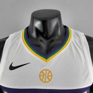 2018 New Orleans Pelicans INGRAM #14 Urban Edition White NBA Jersey 6