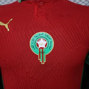 2026 World Cup Morocco Home Soccer Shirt Player Version 5