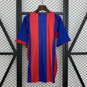 04-05 Barcelona Home Retro Kit Vintage Shirt AAAAJersey Wholesale Yupoo 1