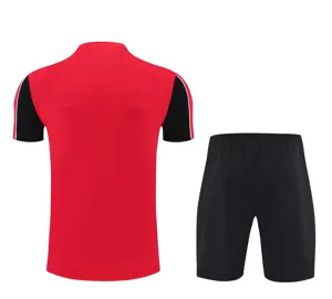 25-26 AC Milan Red&Black Training Kits Football Tracksuits 2