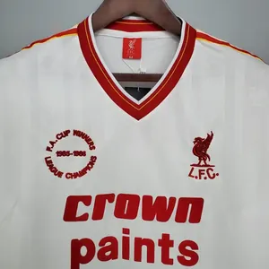 85-86 Retro Liverpool Soccer Jersey Third Away S-2XL 2
