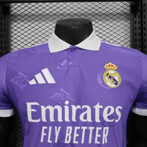 25-26 Real Madrid Purple Special Edition Player Version Shirt AAAAJersey Supplier Yupoo 2