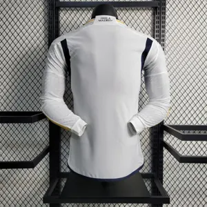 23-24 Real Madrid home player version Long Sleeve 8