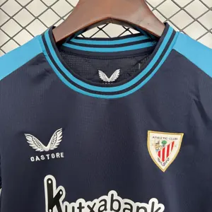 25-26 Athletic Bilbao Away Kids Kit Futbol Youth Apparels AAAAJersey Supply Yupoo 4
