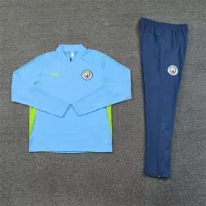 24-25 Manchester City Long Sleeve Training Suit Football Shirts 1